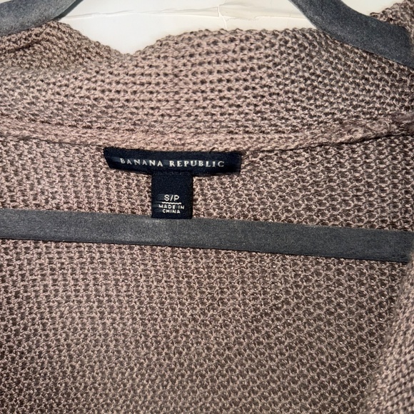 Banana Republic | S | Taupe Knit Open Front Cardigan - Picture 2 of 6